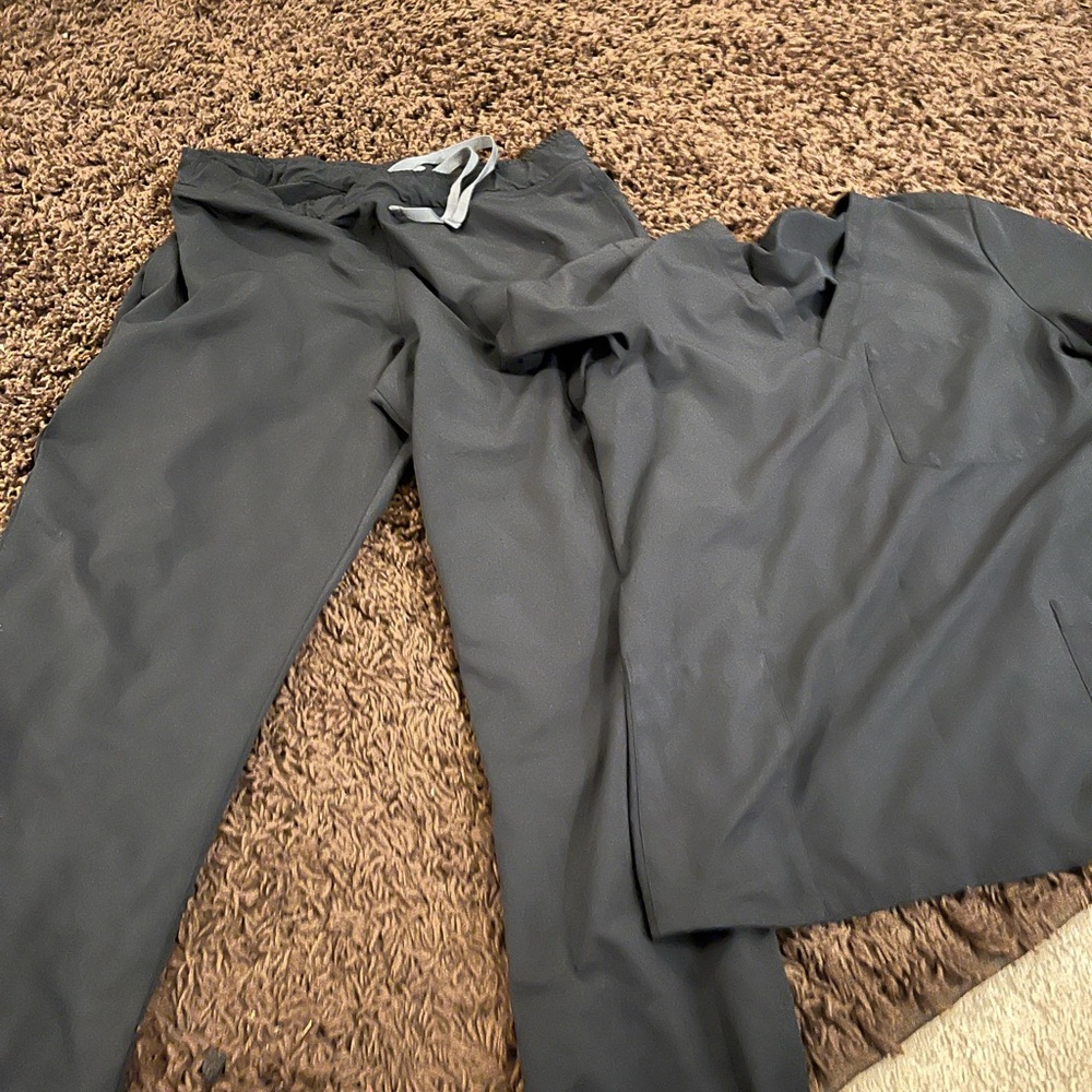 Grey scrubs
